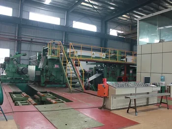 Control console for uncoiling process