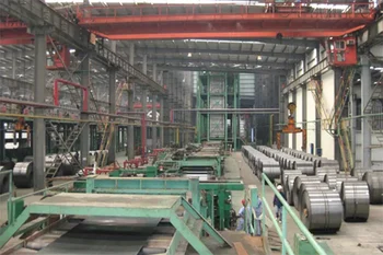 Steel annealing line