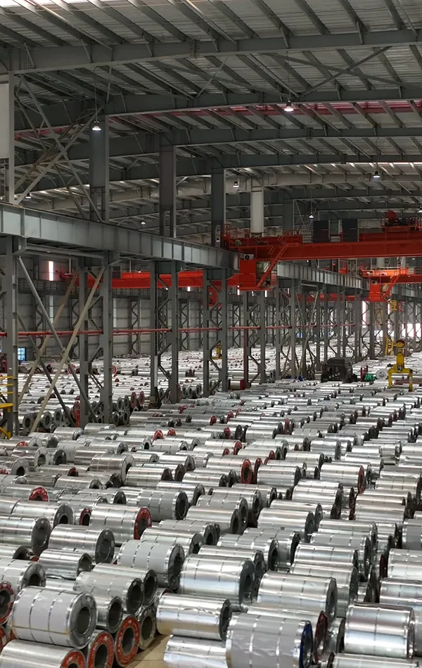 Color-coated steel strips designed for glazed tile applications