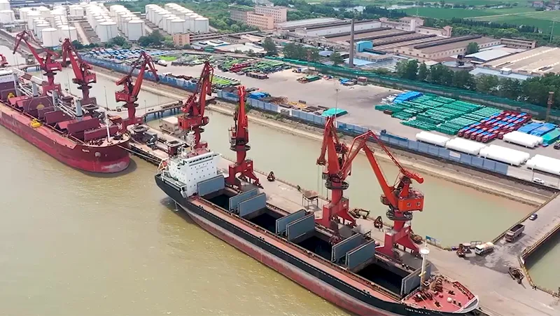 Self-Built Shipping Ports